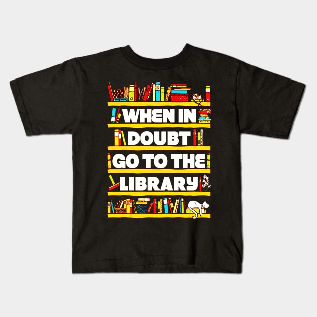 Reading Kids T-Shirt by dgimstudio44